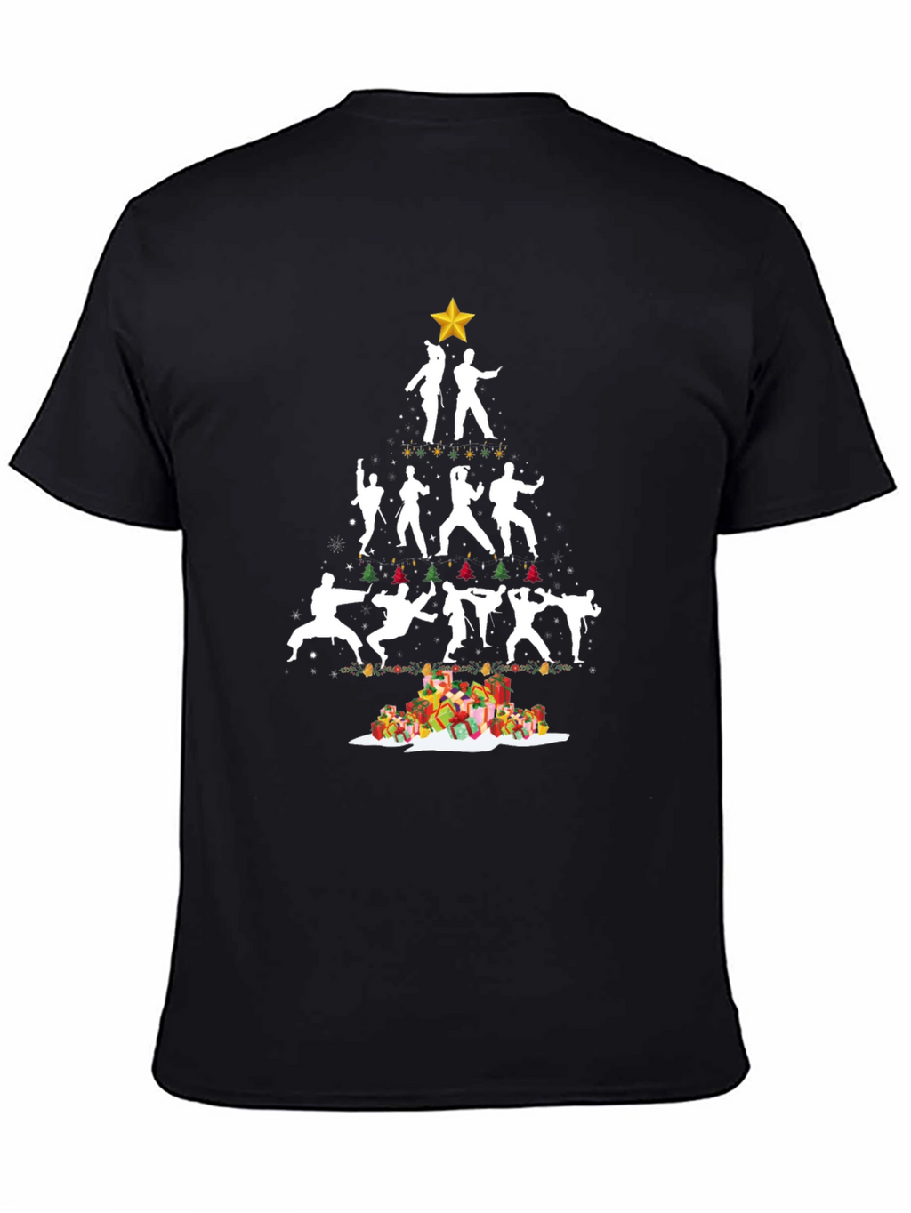 Karate Christmas Tree T-Shirt