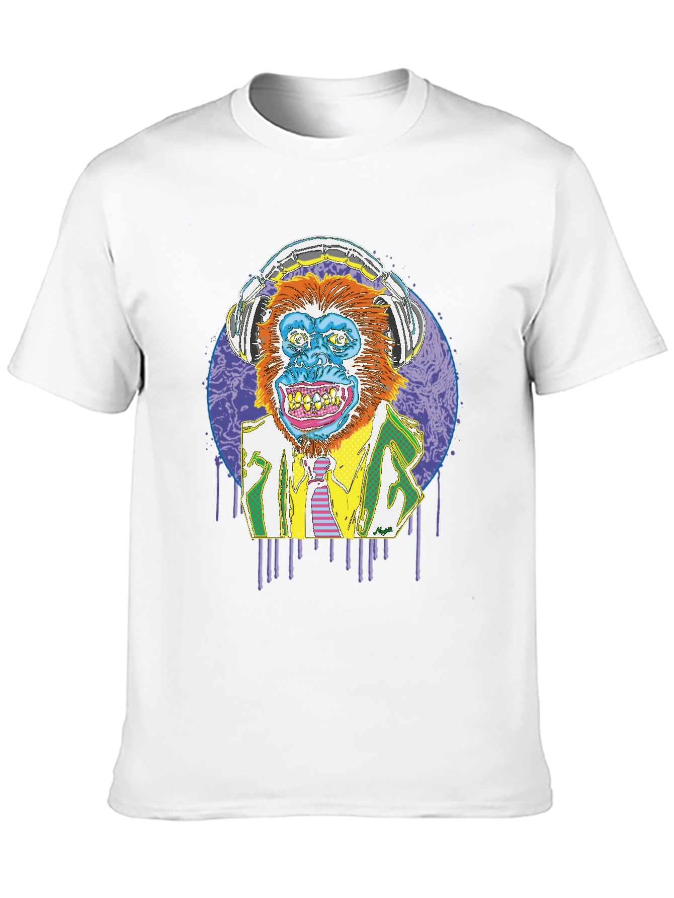 Funky Monkey T-Shirt - Wearable Art