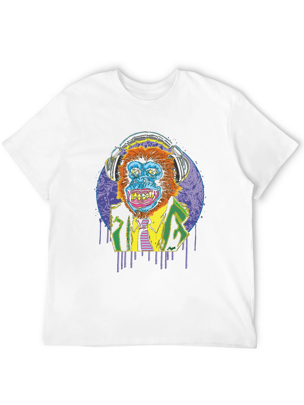 Funky Monkey T-Shirt - Wearable Art