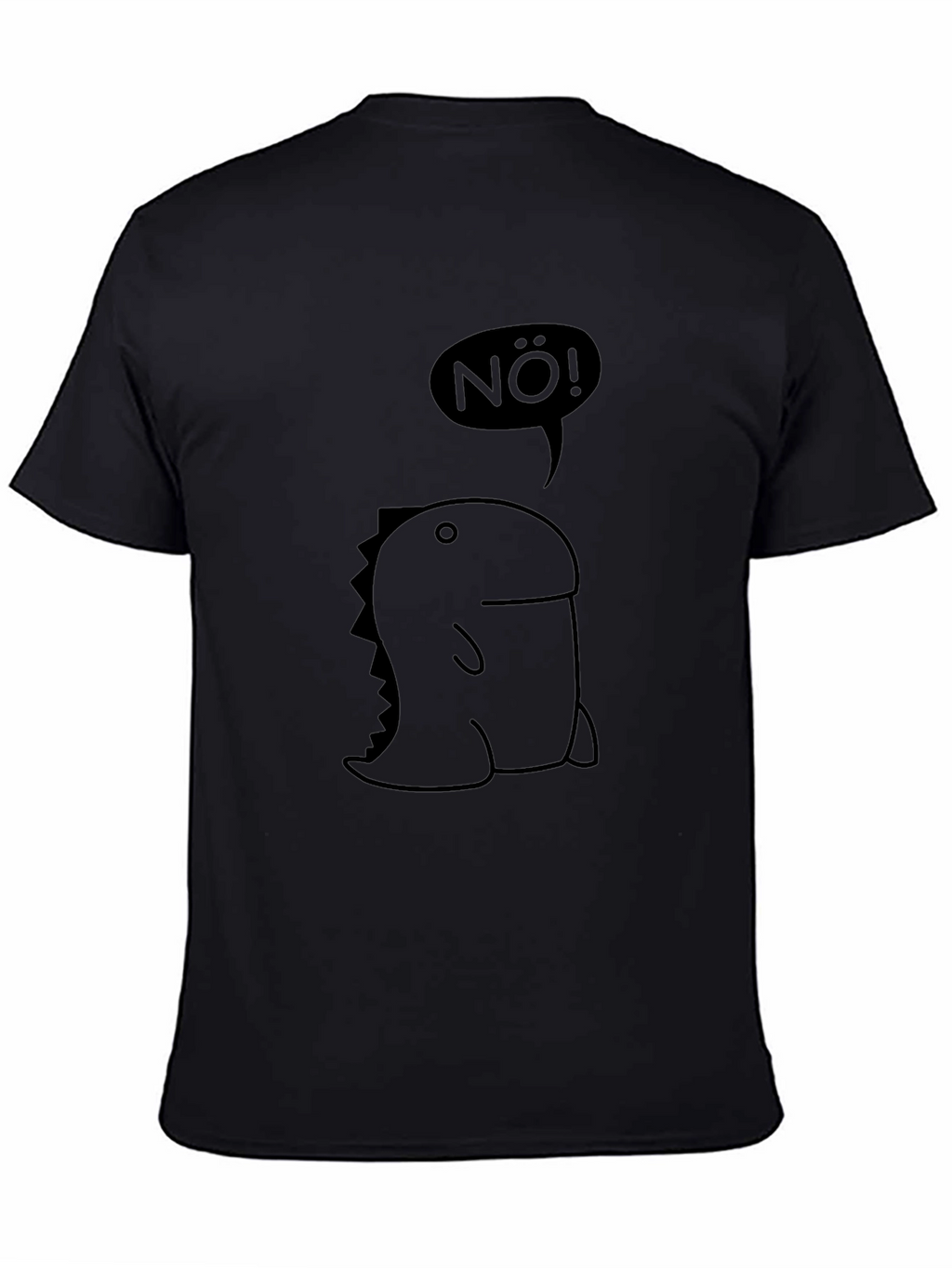 Nö! Dinosaur T-Shirt - Black