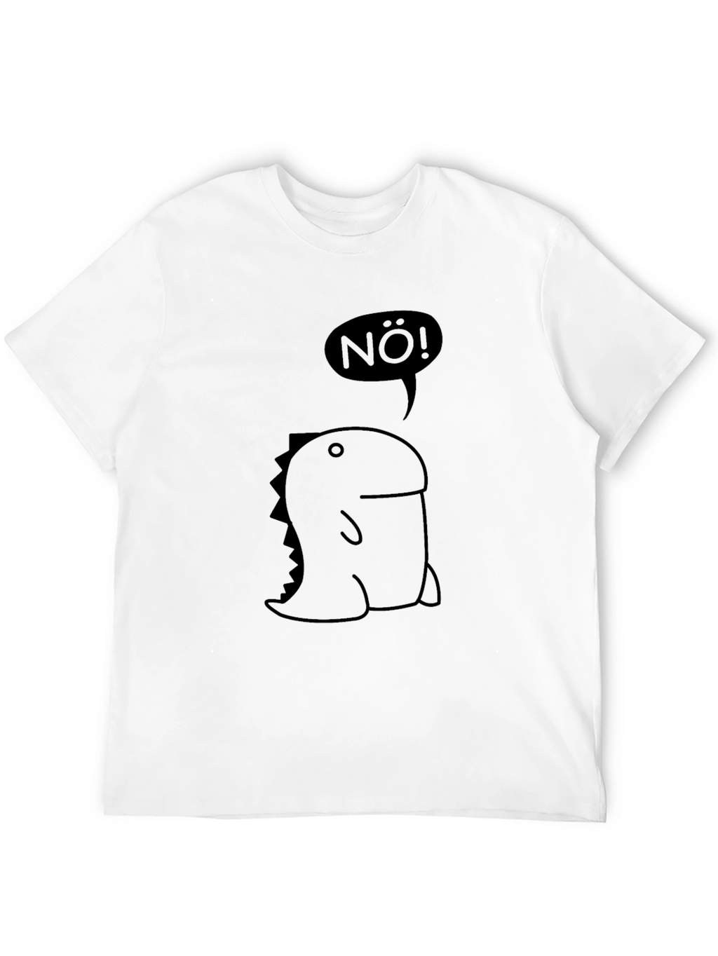 Nö! Dinosaur T-Shirt - Black