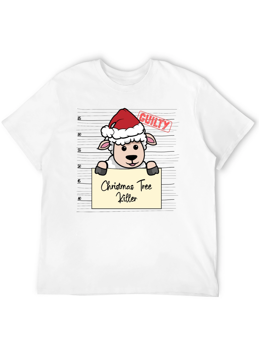 Christmas Tree Killer Sheep T-Shirt