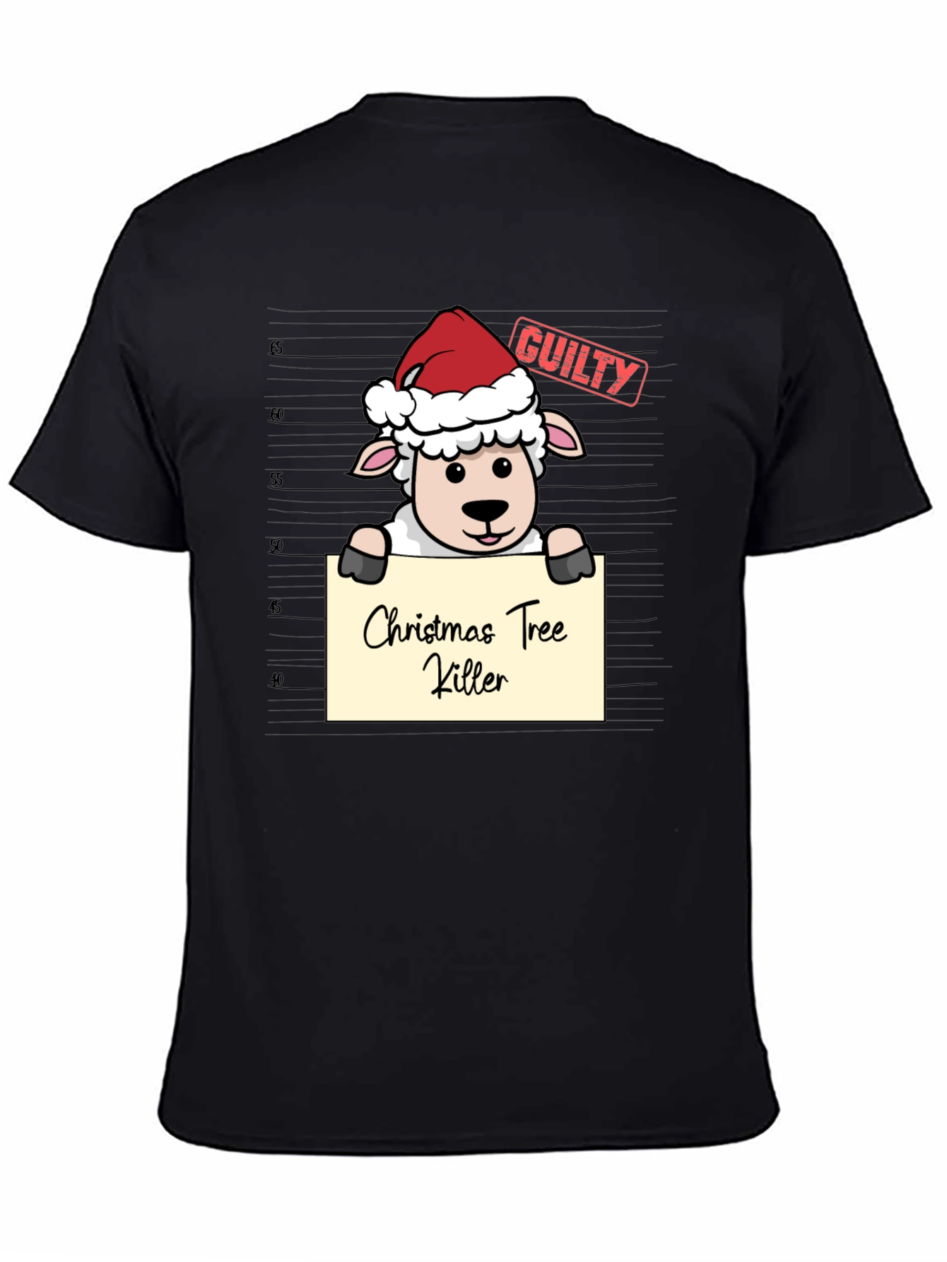 Christmas Tree Killer Sheep T-Shirt