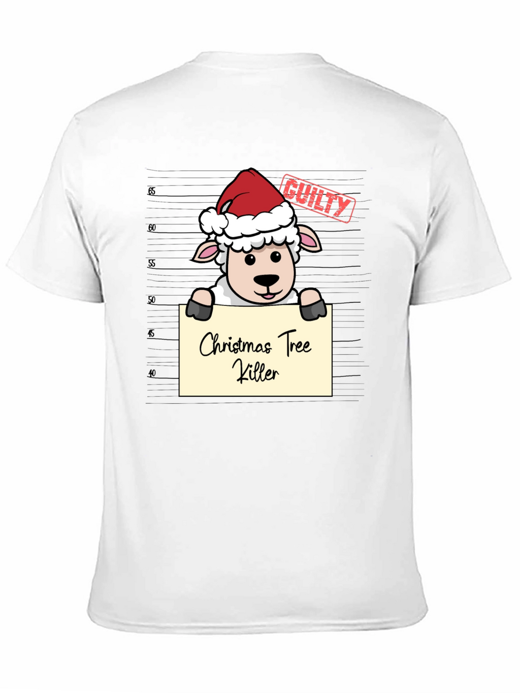 Christmas Tree Killer Sheep T-Shirt