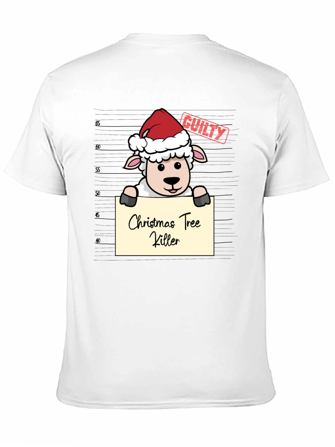 Christmas Tree Killer Sheep T-Shirt