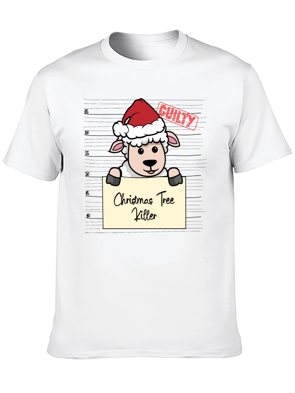 Christmas Tree Killer Sheep T-Shirt