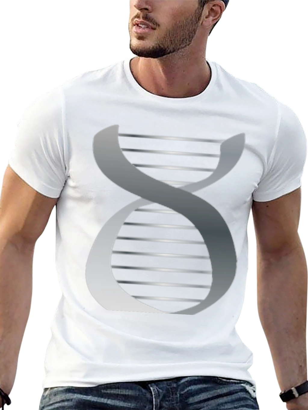 DNA Graphic Tee - Science Inspired Design