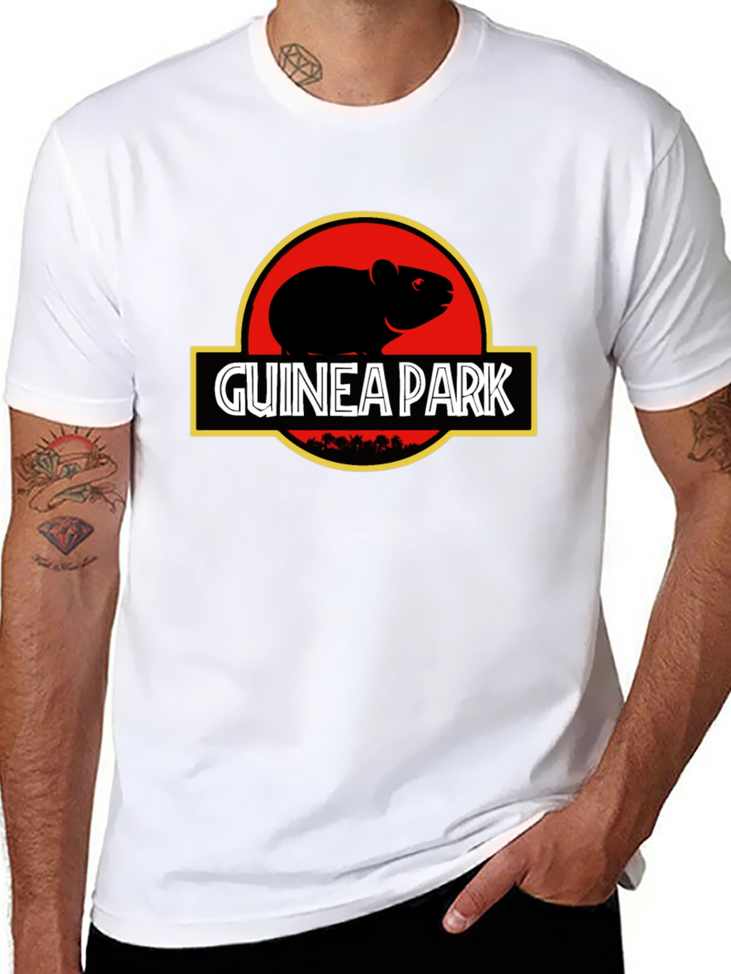 Guinea Park T-Shirt - Funny Graphic Tee