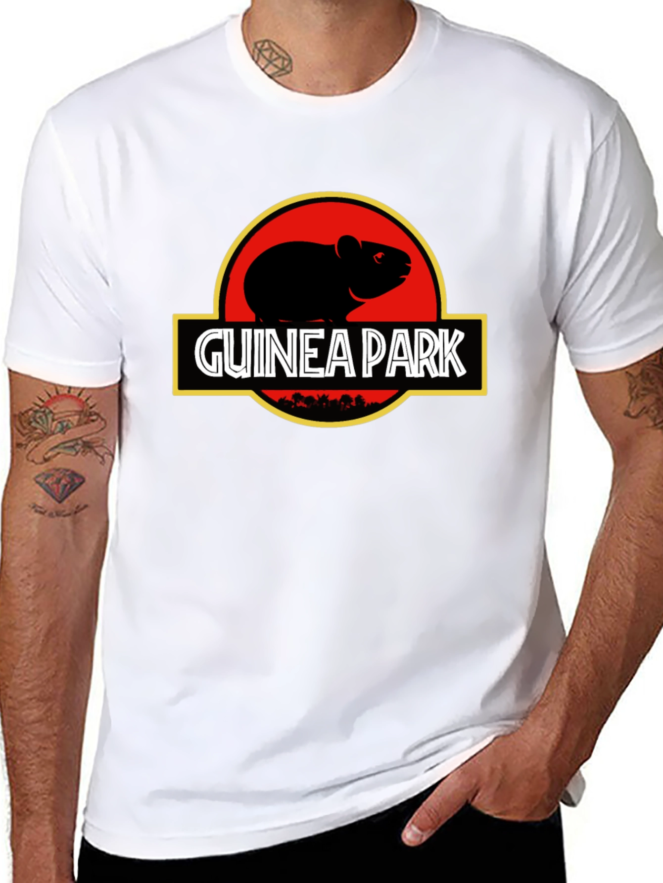 Guinea Park T-Shirt - Funny Graphic Tee