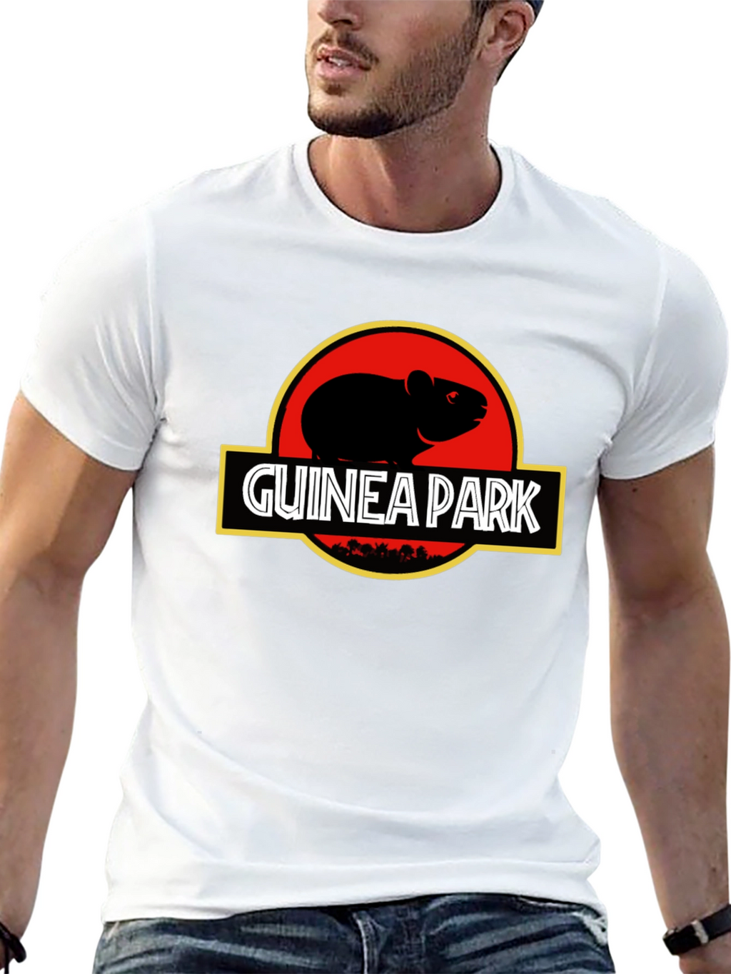 Guinea Park T-Shirt - Funny Graphic Tee