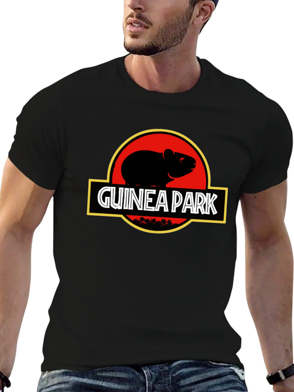 Guinea Park T-Shirt - Funny Graphic Tee