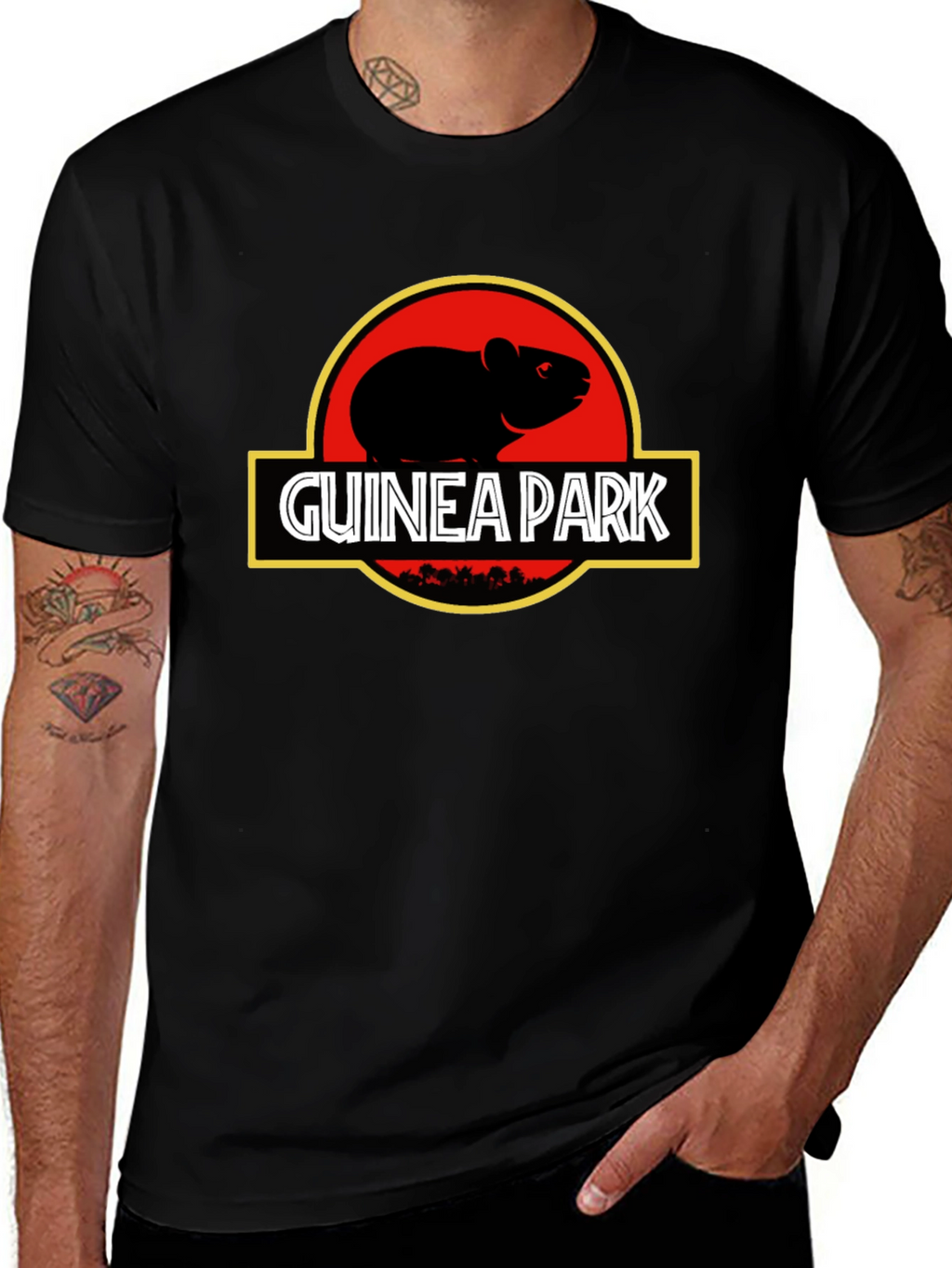 Guinea Park T-Shirt - Funny Graphic Tee