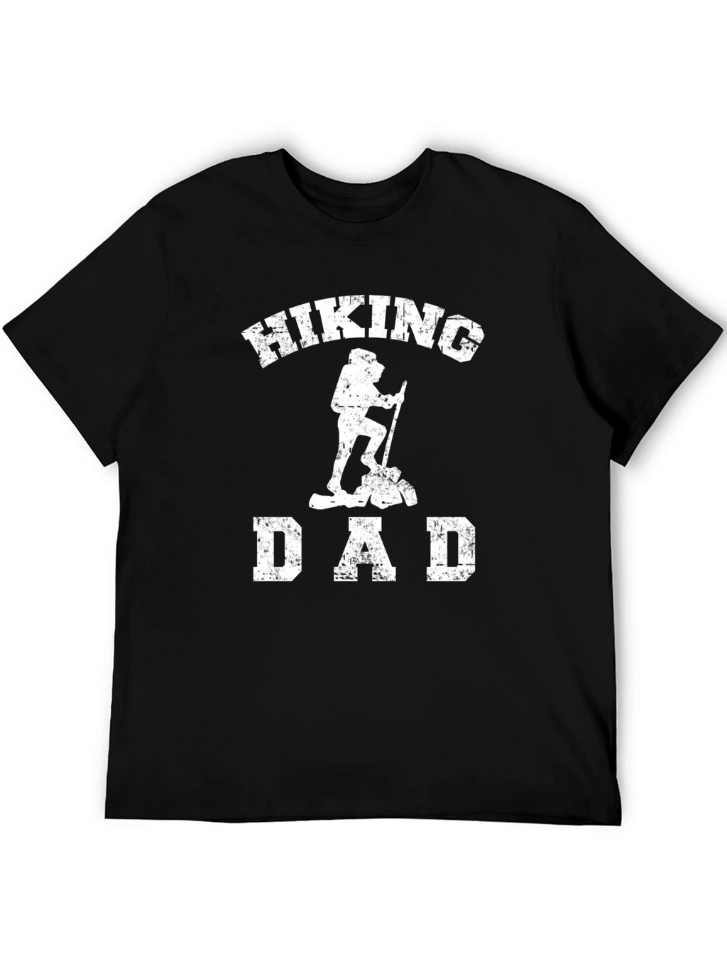 Hiking Dad Graphic T-Shirt - Black