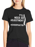 Chiropractor Adjustment T-Shirt