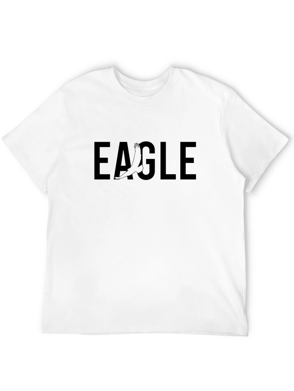 Eagle Graphic Black Tee - Bold & Stylish