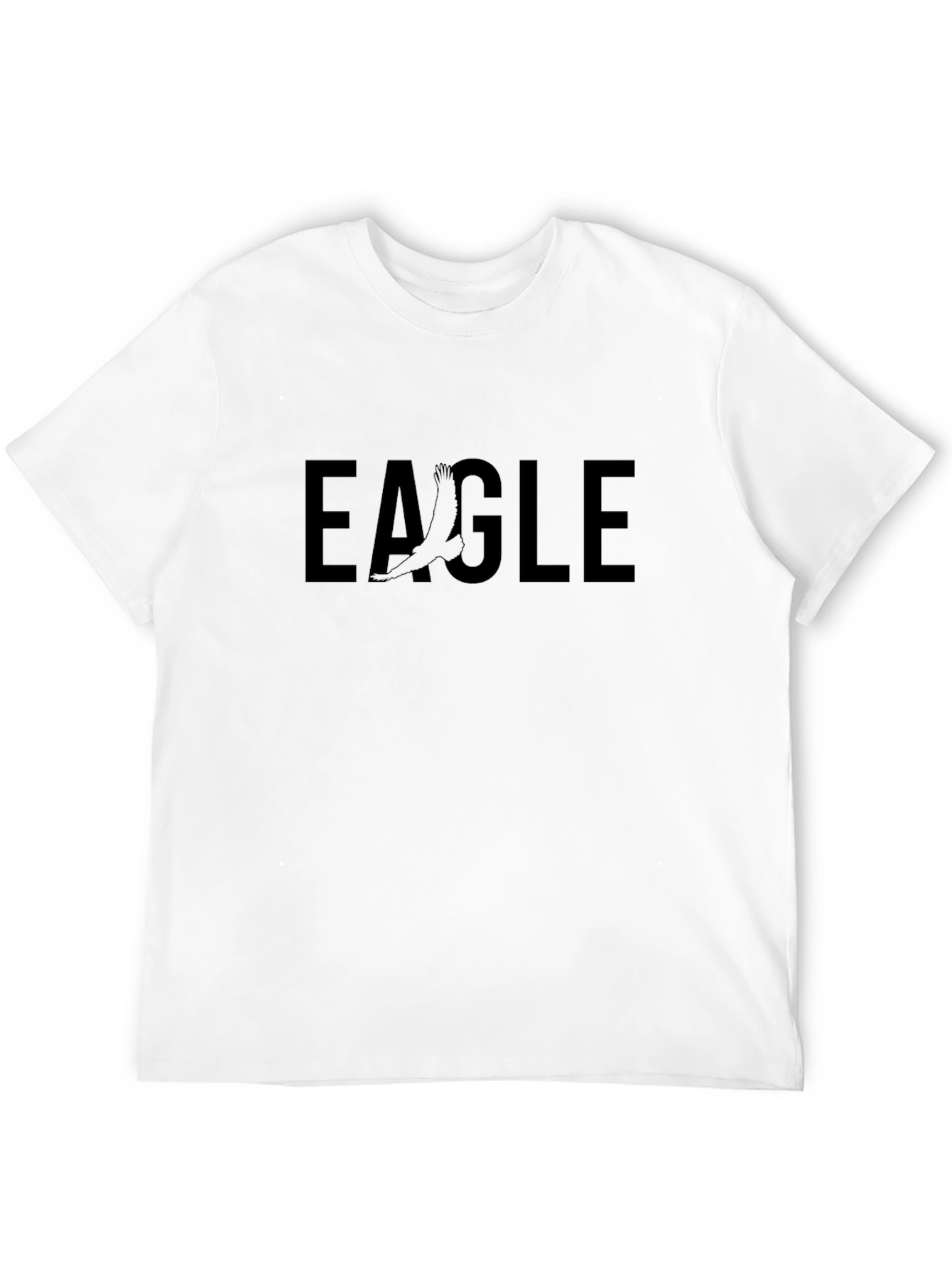 Eagle Graphic Black Tee - Bold & Stylish