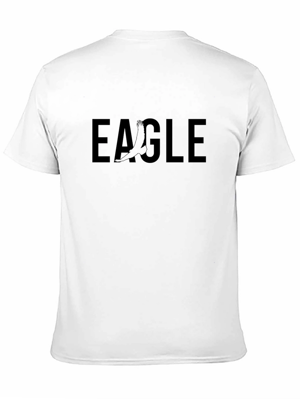 Eagle Graphic Black Tee - Bold & Stylish