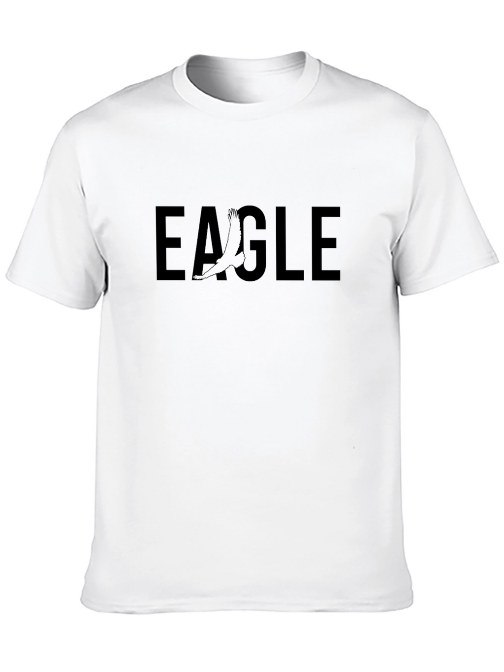 Eagle Graphic Black Tee - Bold & Stylish