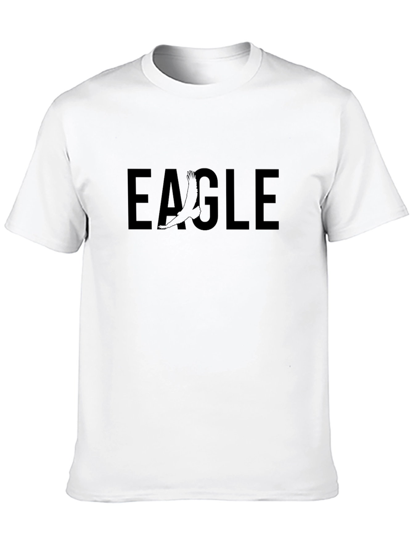 Eagle Graphic Black Tee - Bold & Stylish