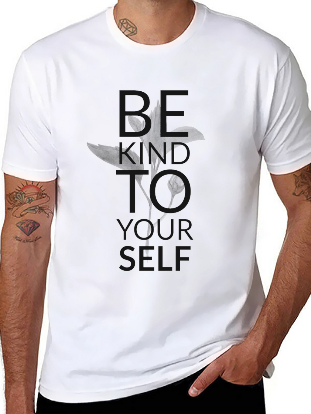 Be Kind to Yourself Black T-Shirt