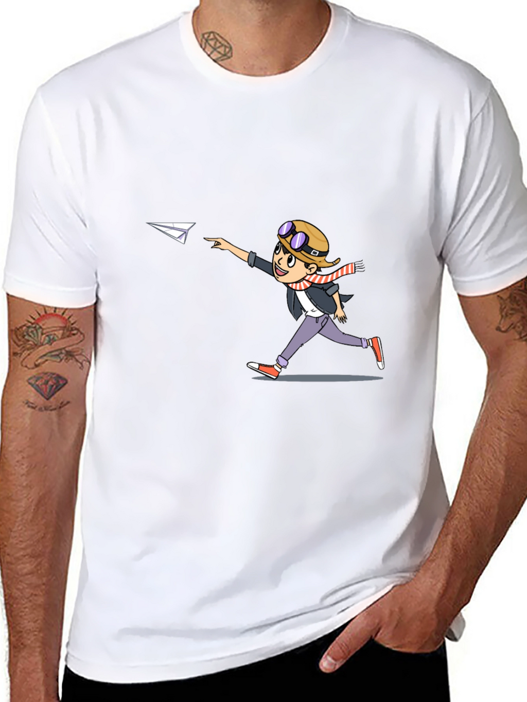 Pilot Boy Graphic T-Shirt