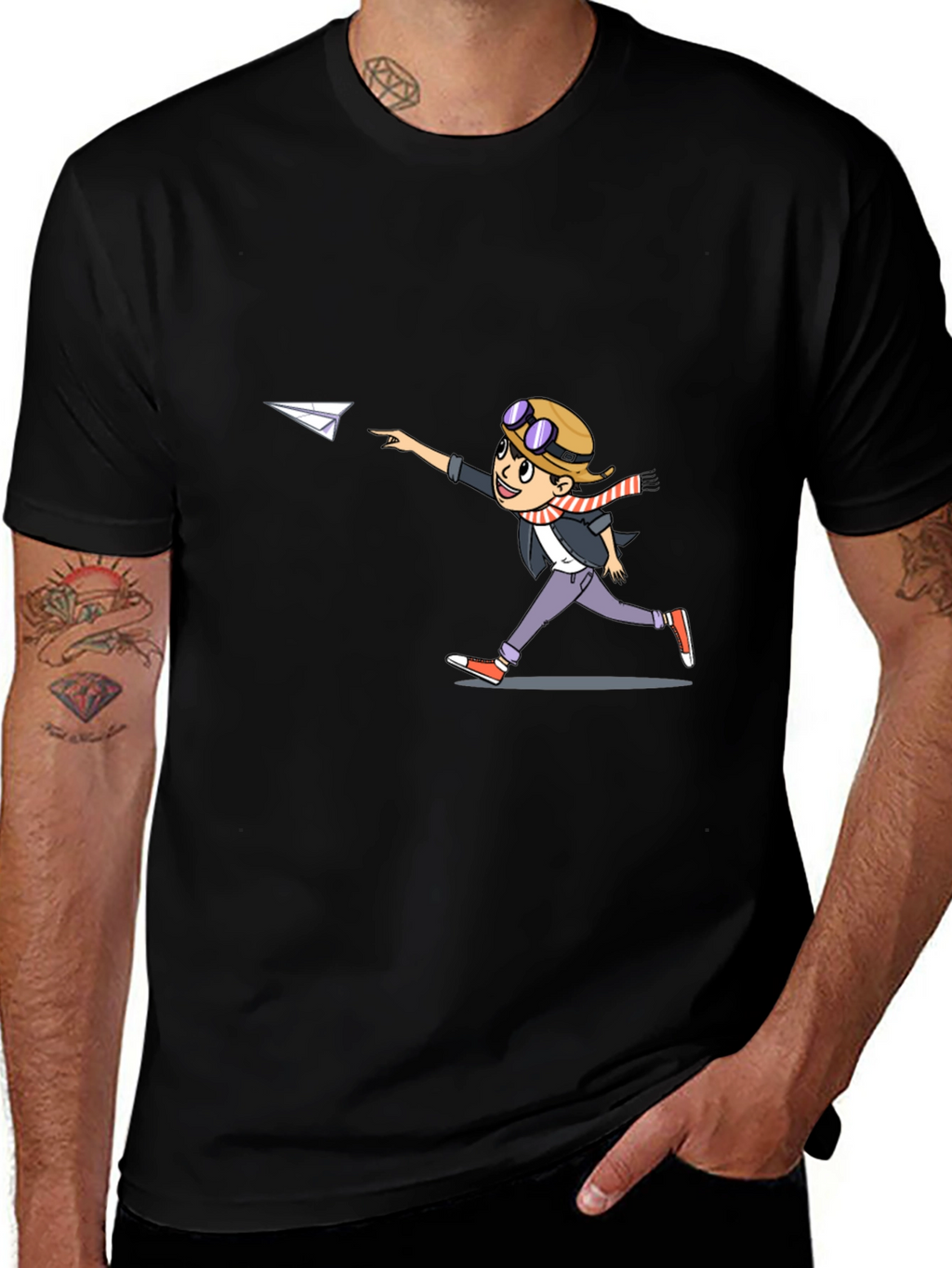 Pilot Boy Graphic T-Shirt