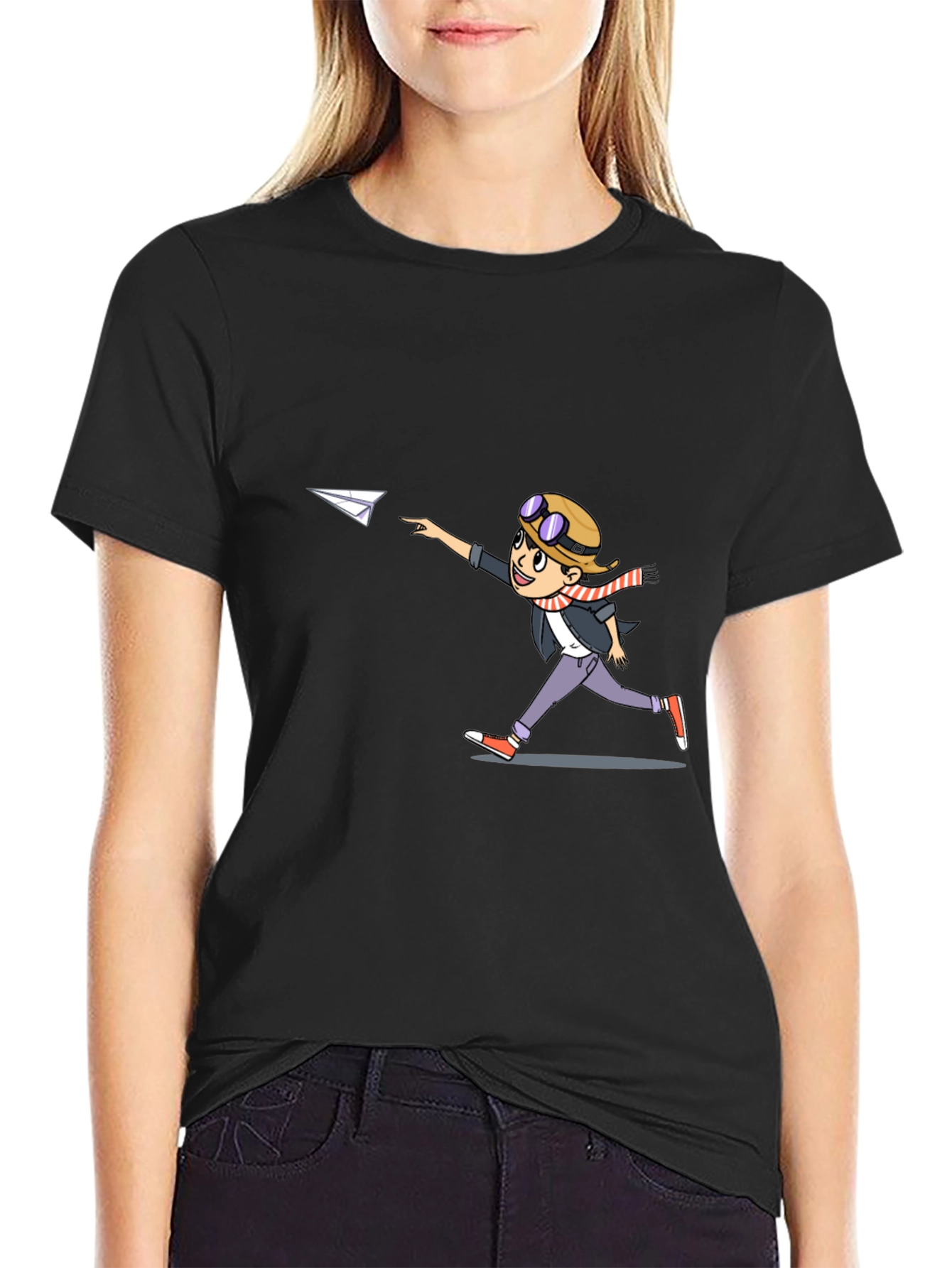 Pilot Boy Graphic T-Shirt