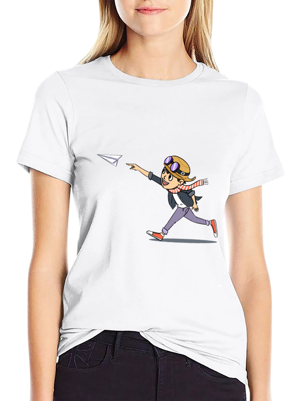 Pilot Boy Graphic T-Shirt