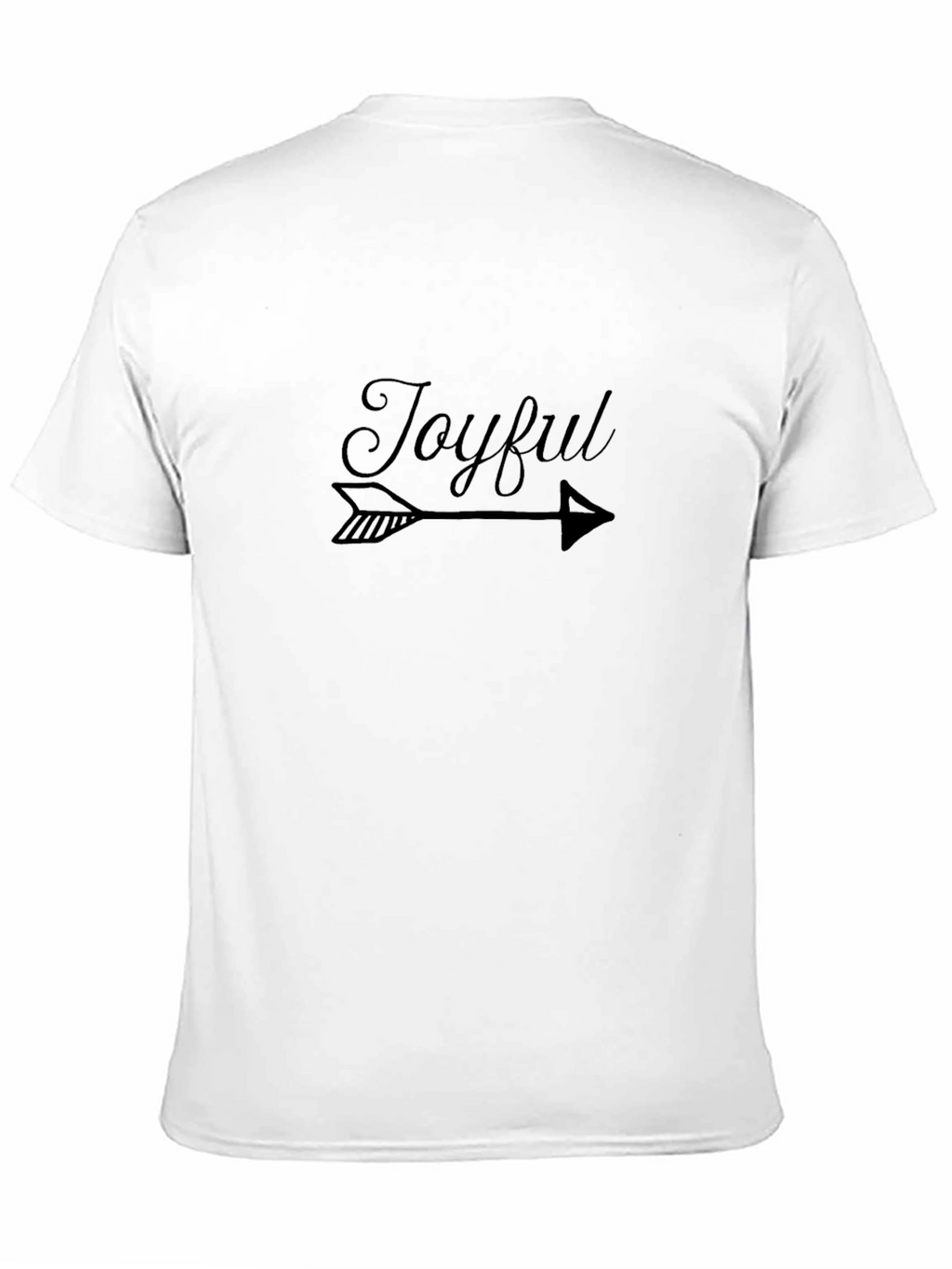 Joyful Arrow Graphic Tee - Black