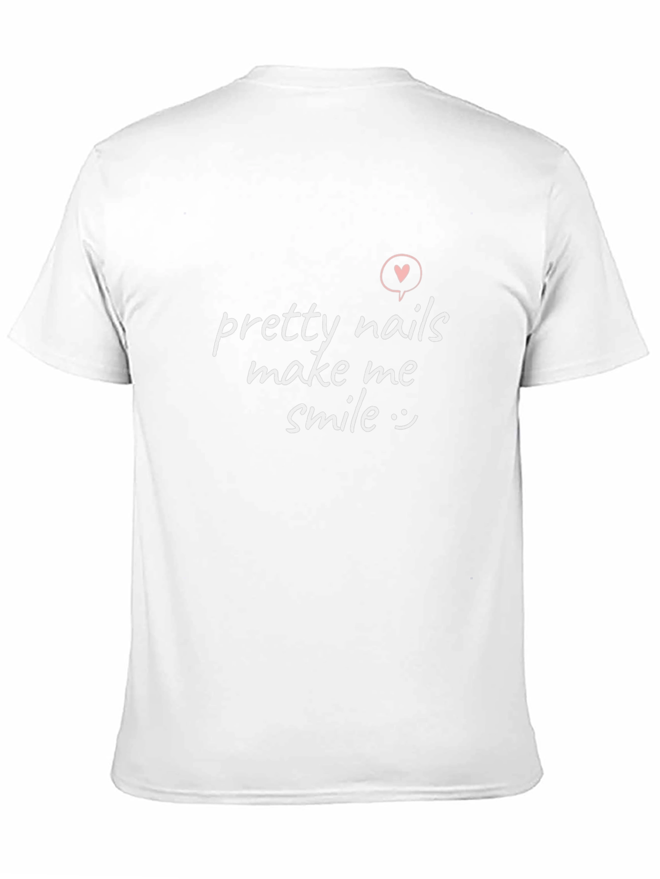 Pretty Nails Make Me Smile - Graphic Tee