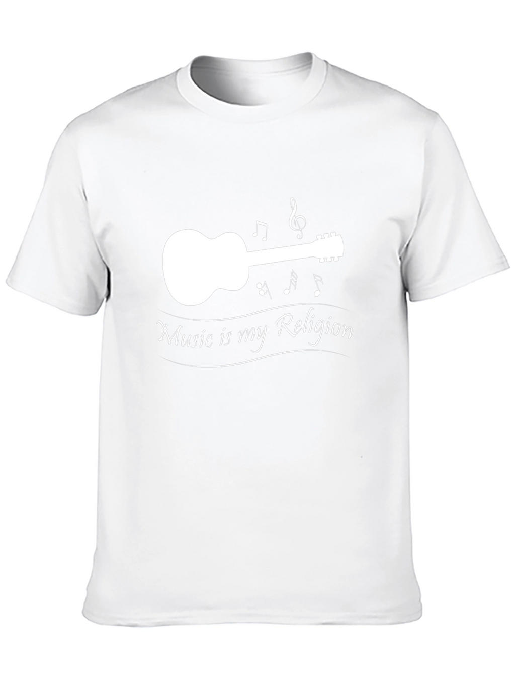 Music is My Religion Black T-Shirt