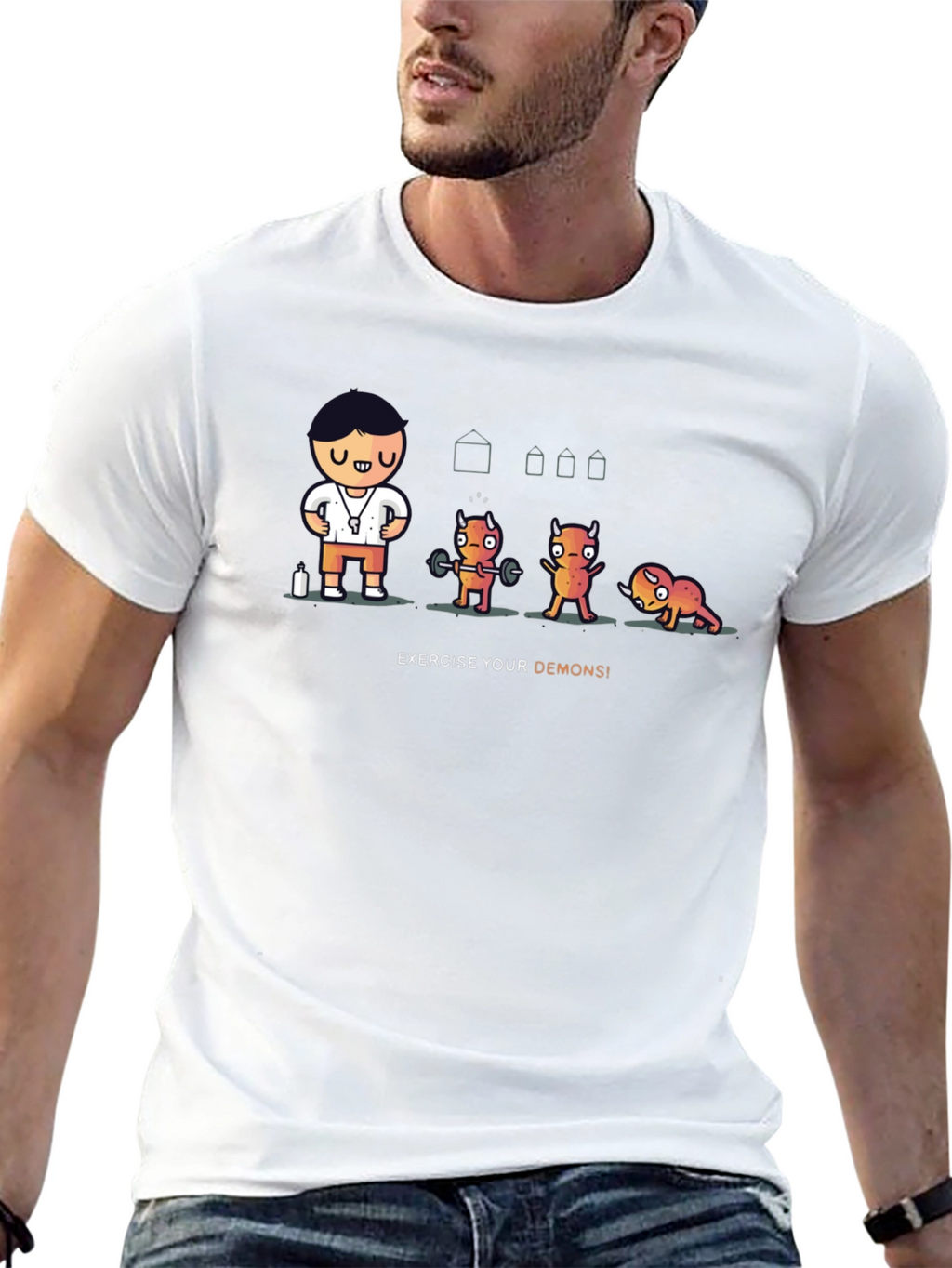 Exercise Your Demons Graphic Tee