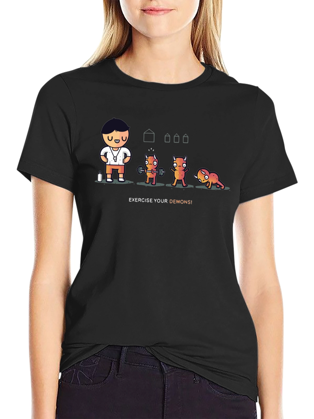 Exercise Your Demons Graphic Tee
