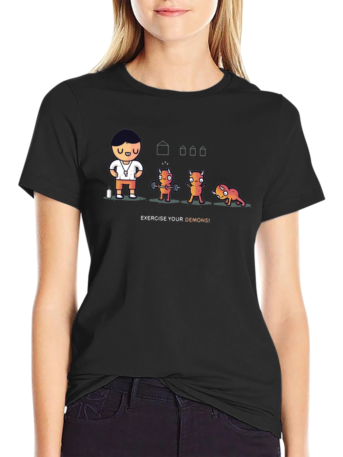 Exercise Your Demons Graphic Tee