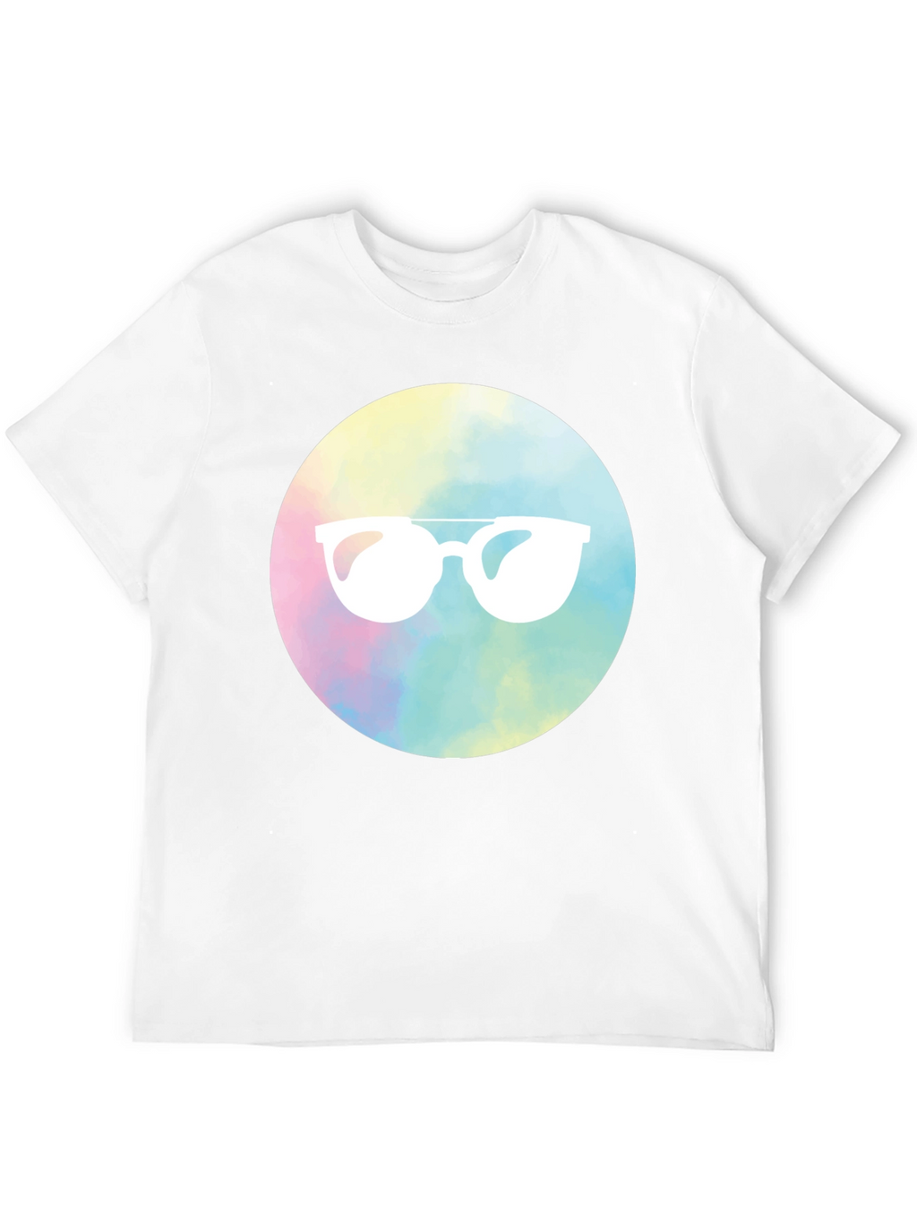 Cool Shades Graphic Tee - Black Cotton Blend