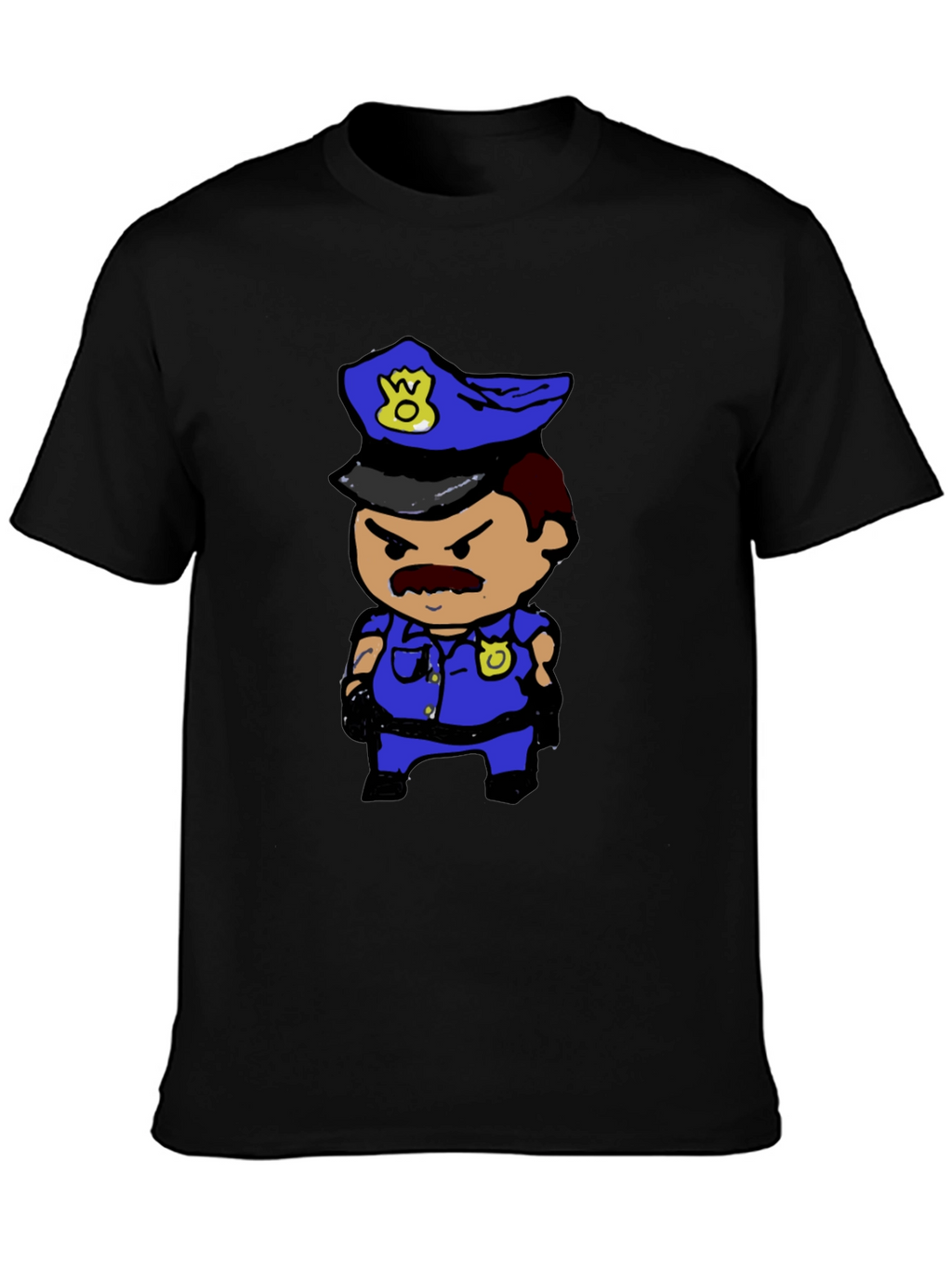 Cartoon Cop T-Shirt