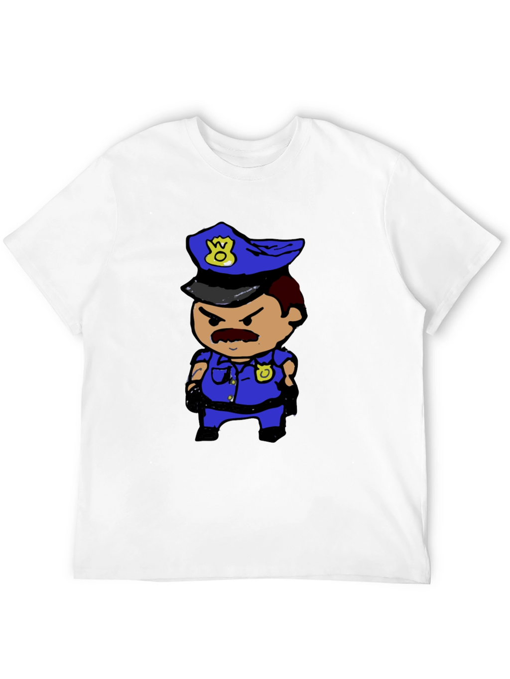 Cartoon Cop T-Shirt