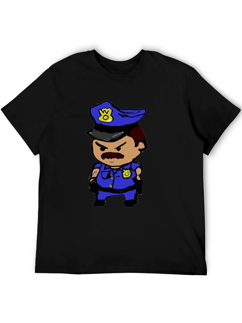 Cartoon Cop T-Shirt