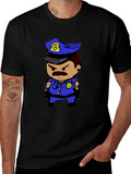 Cartoon Cop T-Shirt