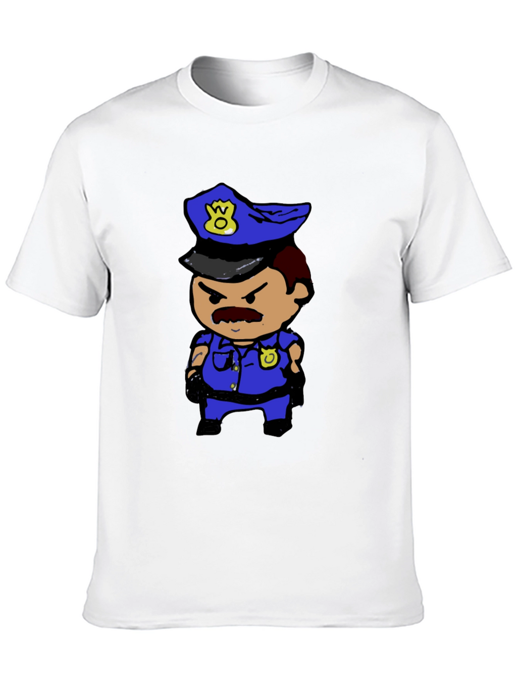 Cartoon Cop T-Shirt
