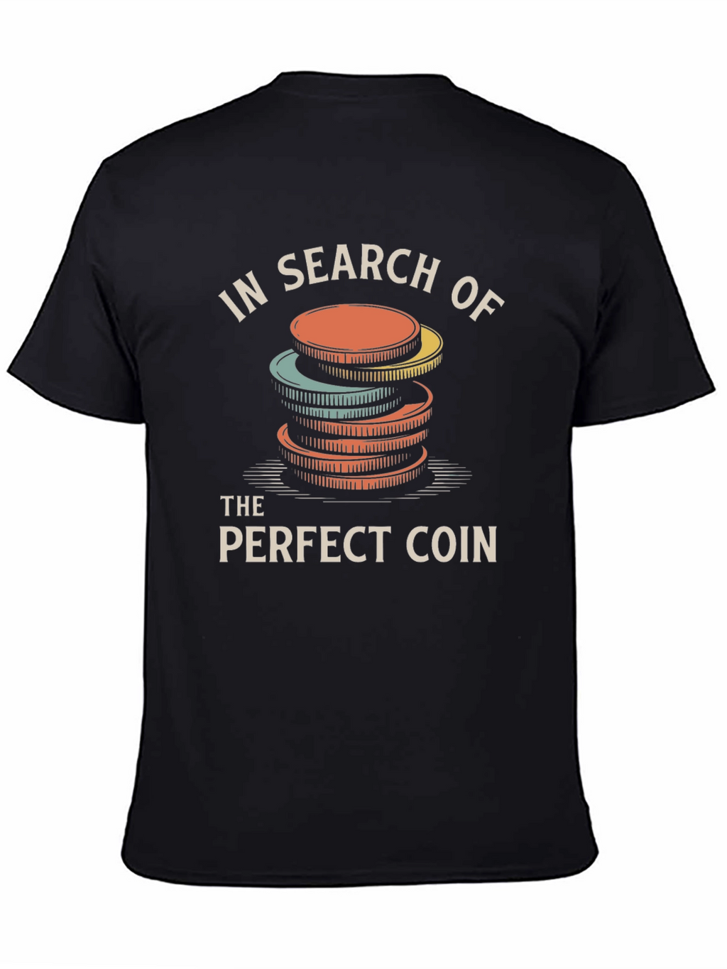 In Search of the Perfect Coin Graphic Tee