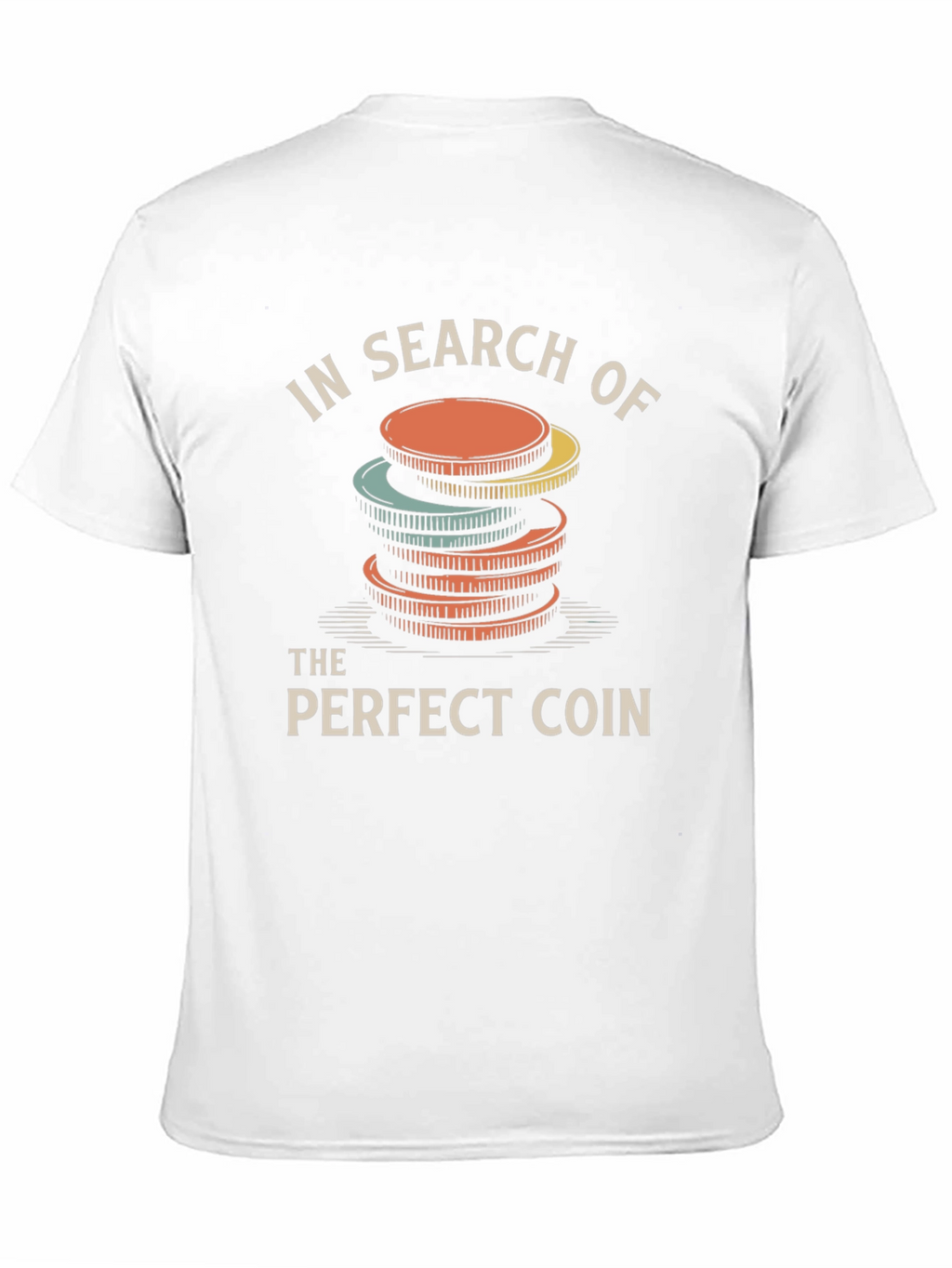 In Search of the Perfect Coin Graphic Tee