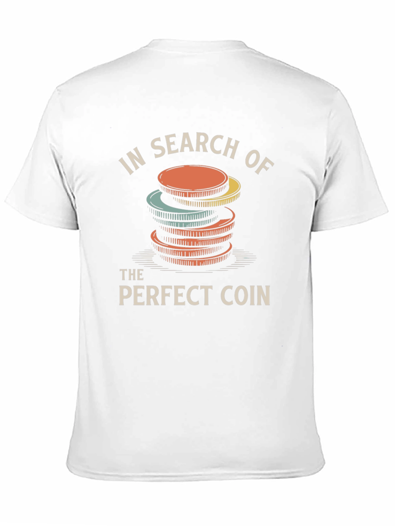 In Search of the Perfect Coin Graphic Tee