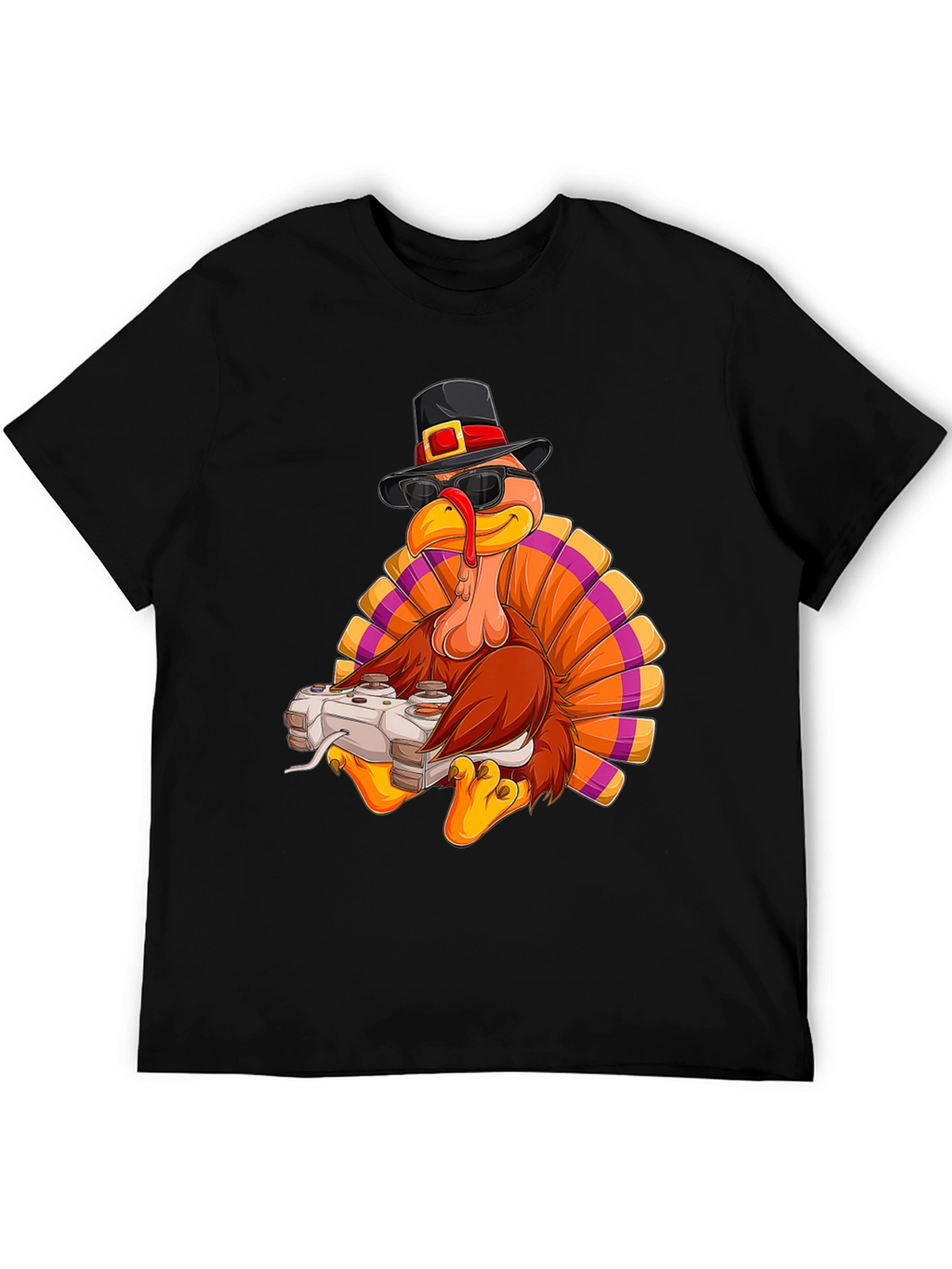 Gaming Turkey Thanksgiving T-Shirt