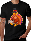Gaming Turkey Thanksgiving T-Shirt
