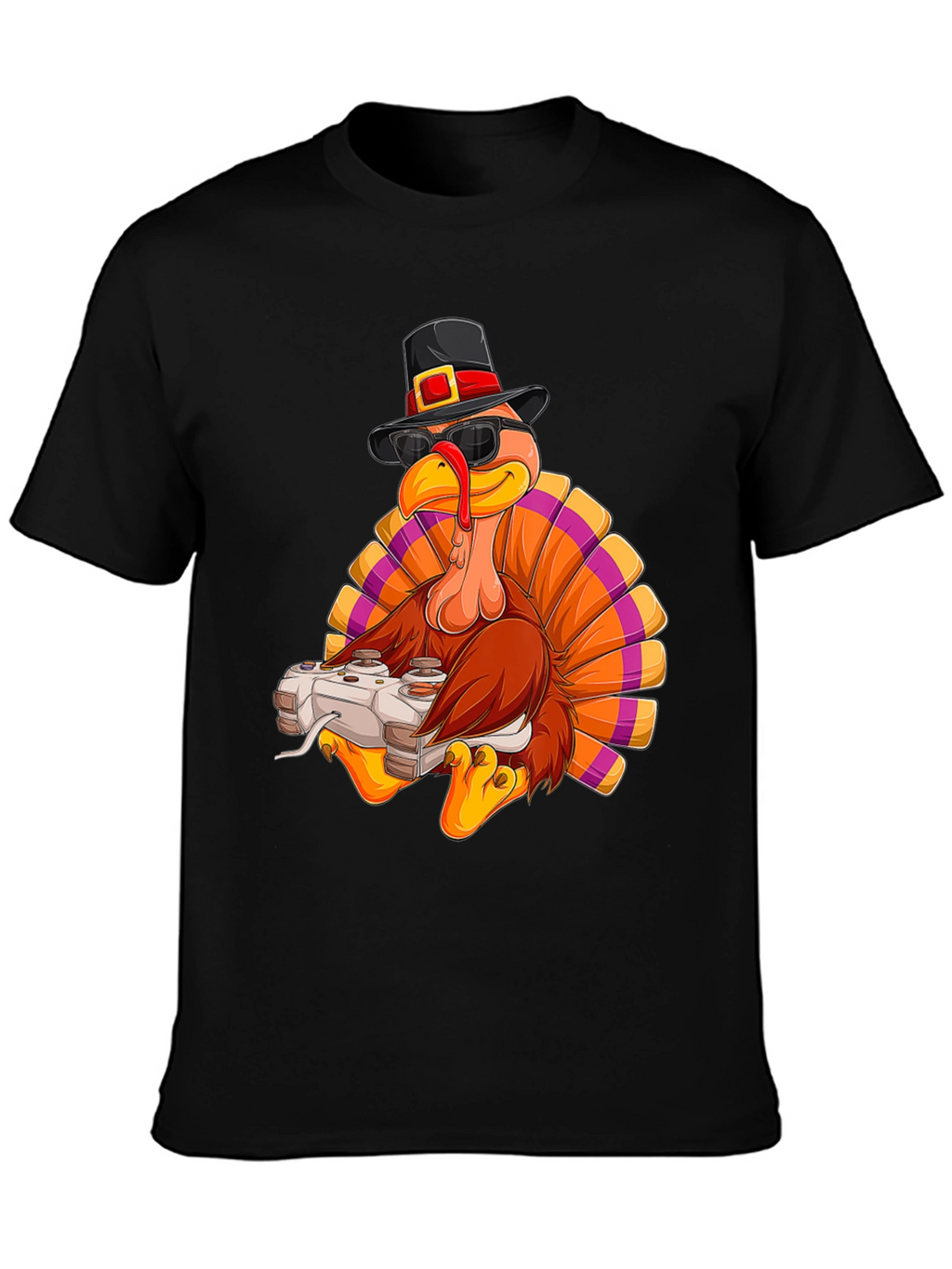 Gaming Turkey Thanksgiving T-Shirt