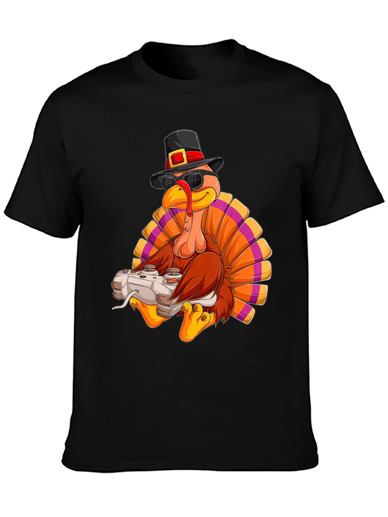 Gaming Turkey Thanksgiving T-Shirt