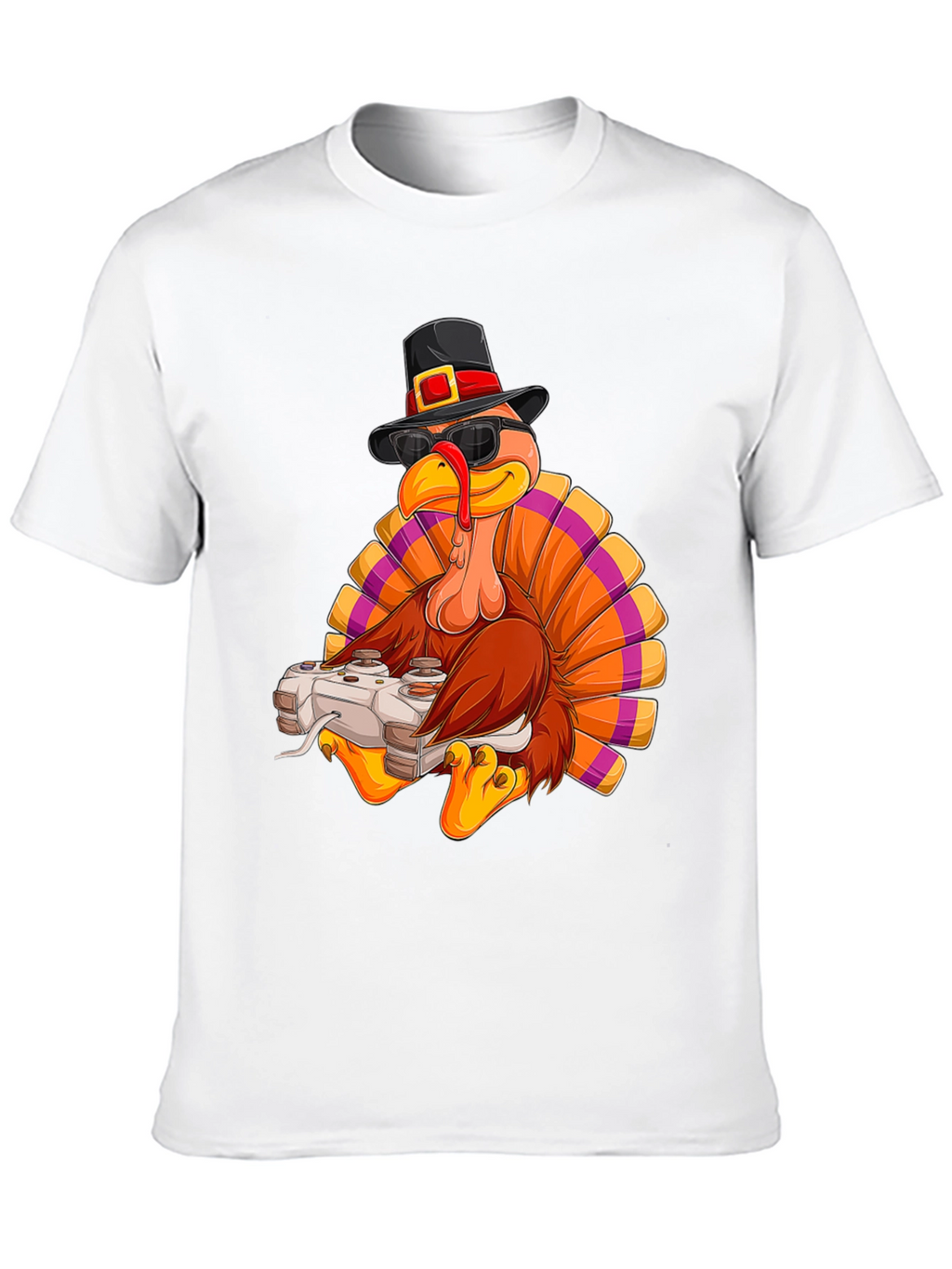 Gaming Turkey Thanksgiving T-Shirt