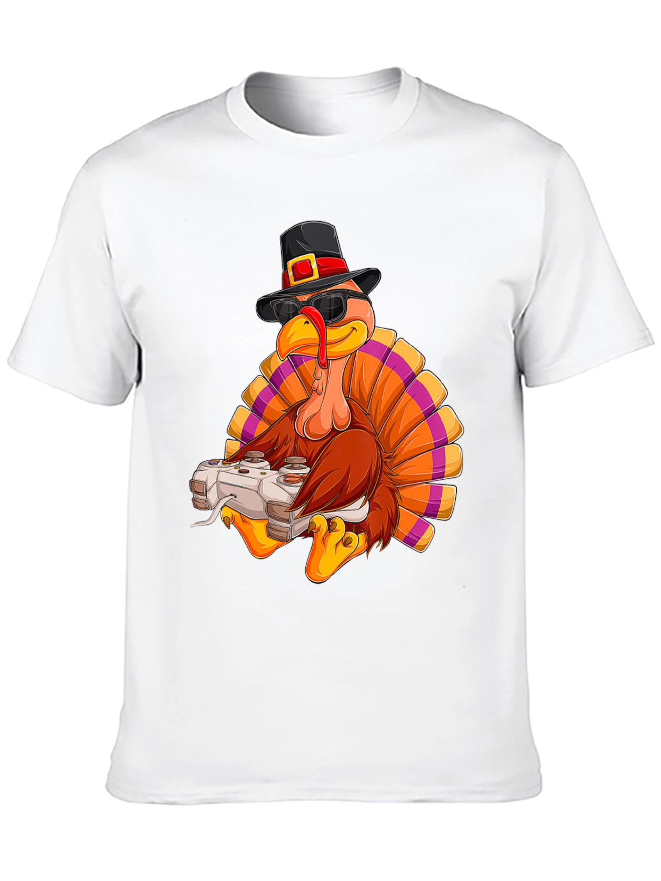 Gaming Turkey Thanksgiving T-Shirt