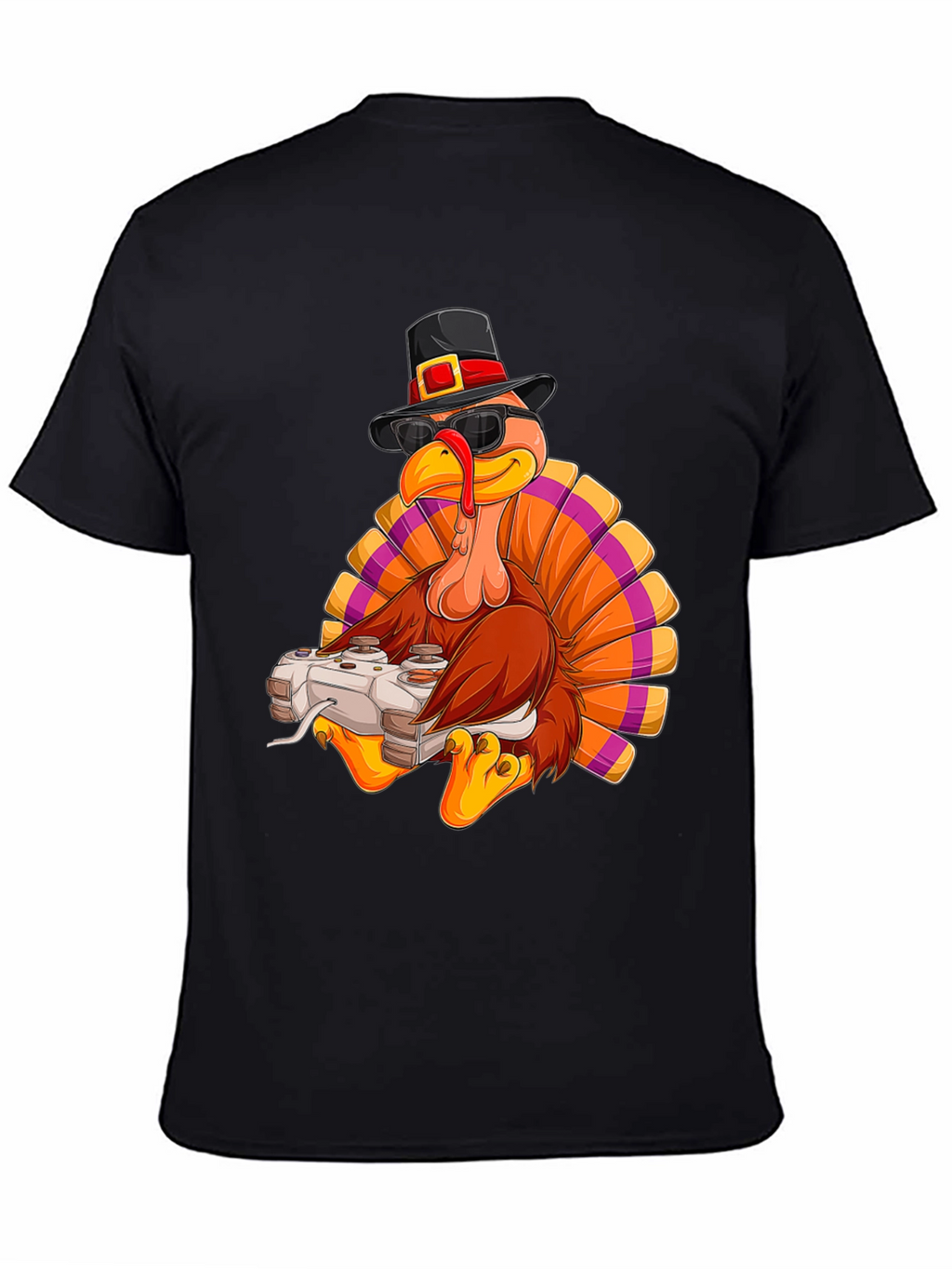 Gaming Turkey Thanksgiving T-Shirt